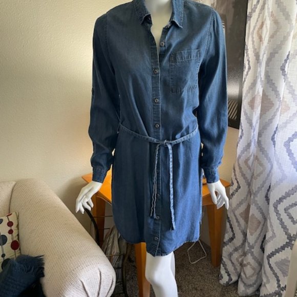 KENNETH COLE REACTION JEAN DRESS - Picture 1 of 4